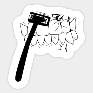 Teeth cleaning Sticker